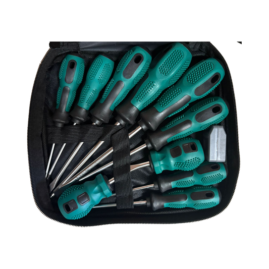 Set Surubelnita 10 Buc Cu Geanta - Magnetic - Carmax
