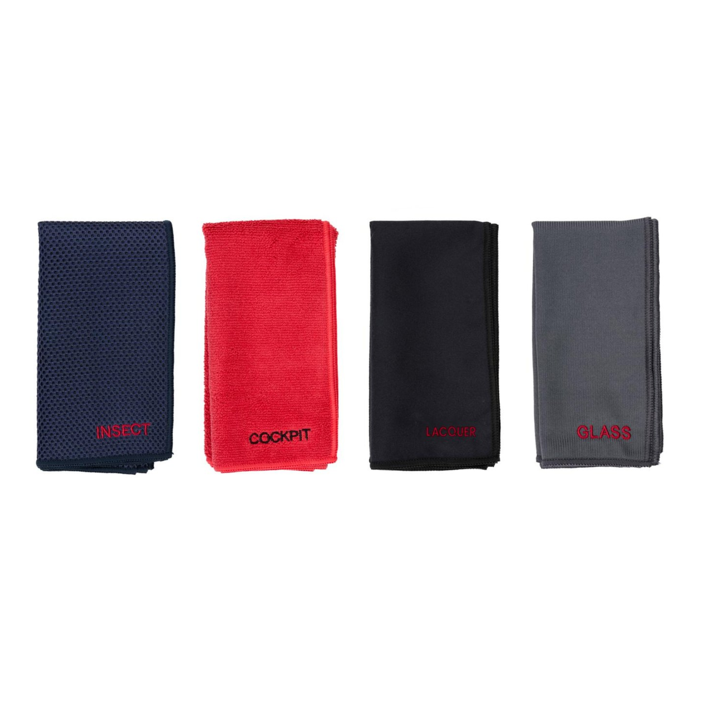 Set 4 Lavete Microfibră Auto Dirt Devil 35x35 cm