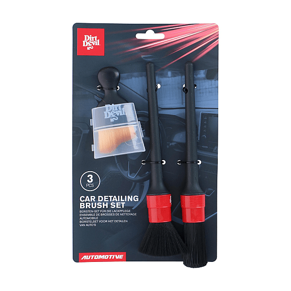 Set Perii Interior Auto Detailing 3 buc Dirt Devil