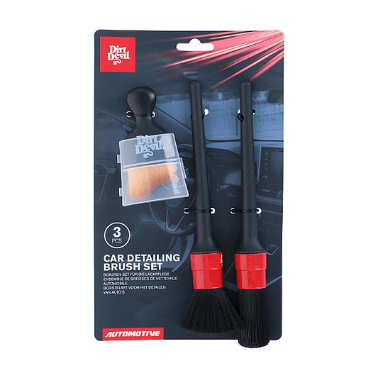 Set Perii Interior Auto Detailing 3 buc Dirt Devil