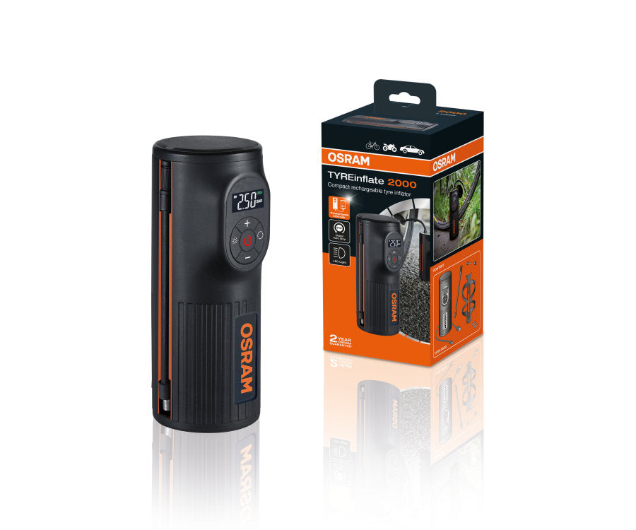 Osram Compresor Auto Cu Acumulator 5200Mah 8 3Bar