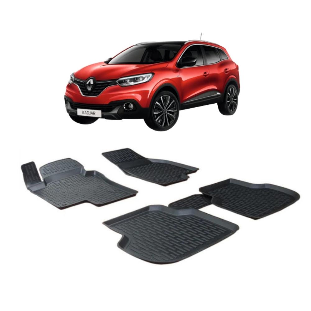 Covoras Auto Otom 3D Renault Kadjar (2015-) 4 Buc