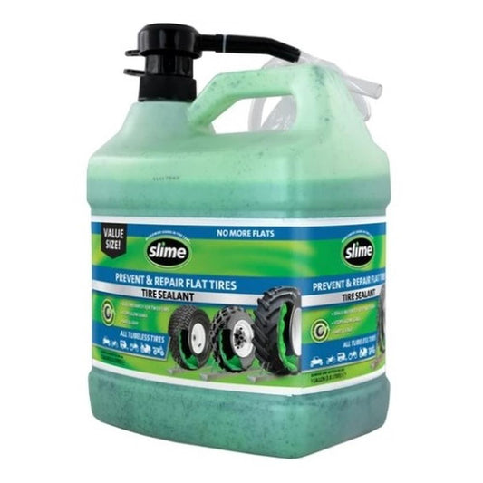 Solutie anti-pana pentru anvelope fara camera cu pompa 3.8l â€“ SLIME