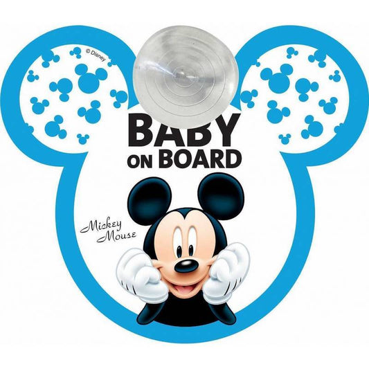 Semn de avertizare Baby on Board Michey
