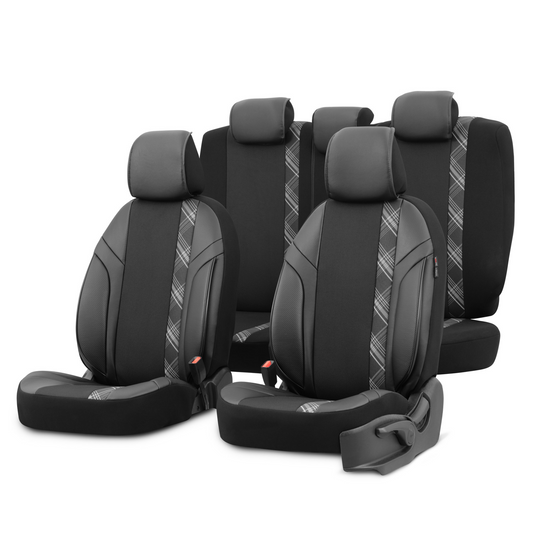 Set Huse Scaun VW Tiguan OTOM Horizon Negru/Gri