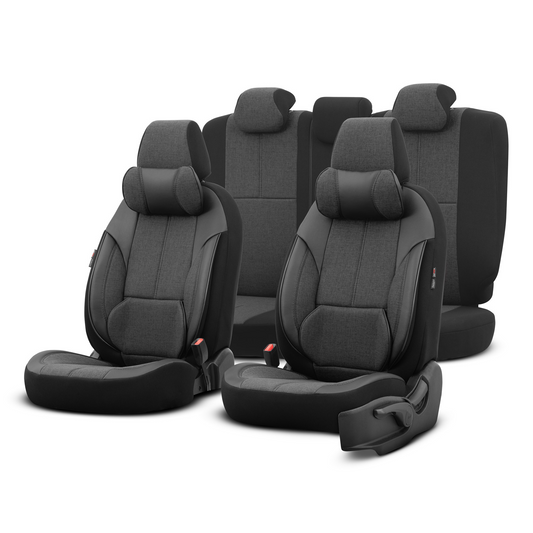 Set Huse Scaun VW Tiguan OTOM Voyager Negru