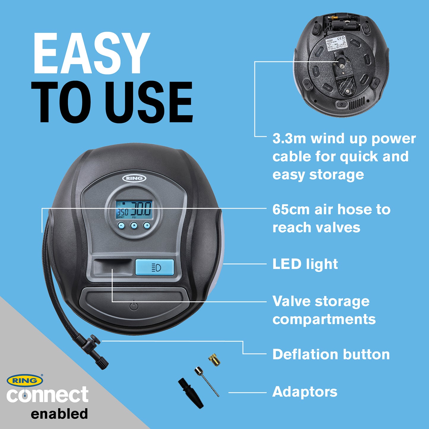 Ring Compresor Smart 12V RTC650BT