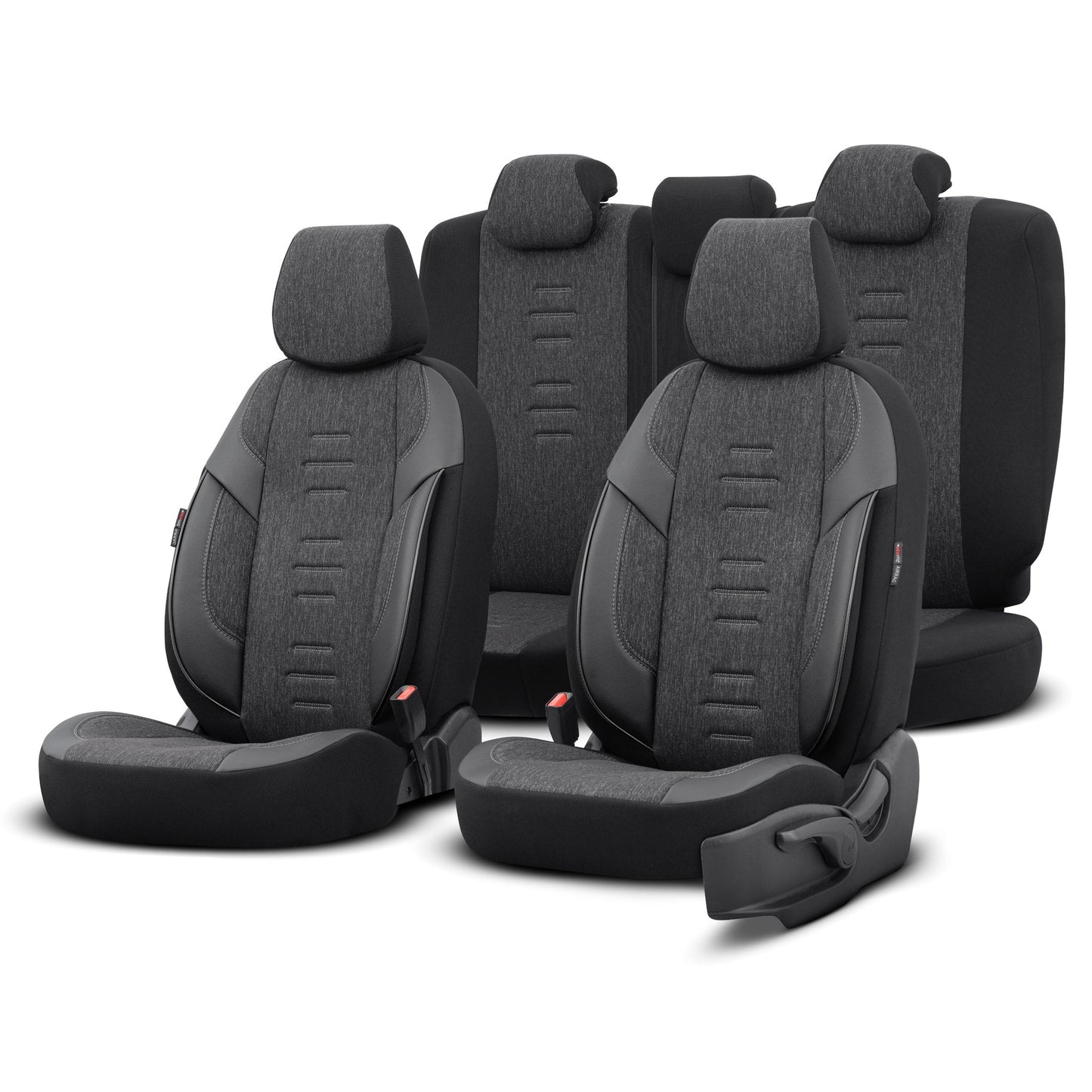 Set Huse Scaun VW Tiguan OTOM Throne Negru Smoked