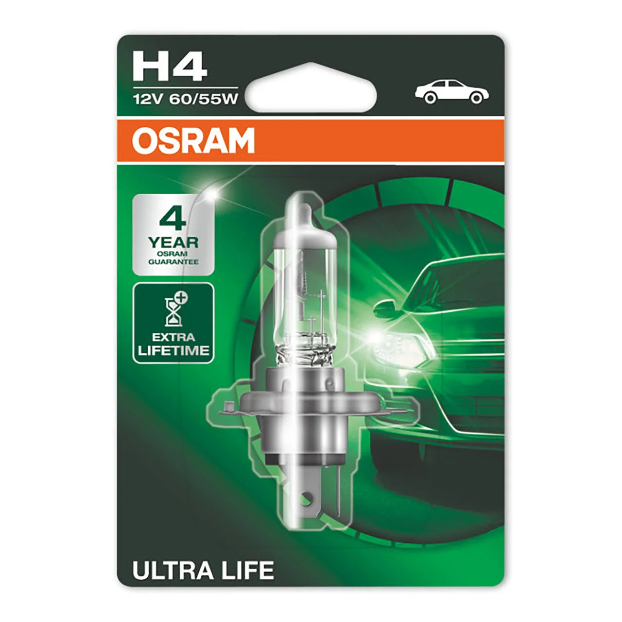 Bec 12V 60 55W H4 P43T Ultralife Bl1 Osram