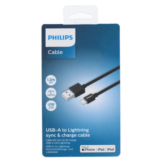 Philips-Cablu-Usb-A-To-Lighntning-1-2M