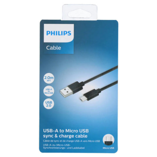 Philips-Cablu-Usb-A-To-Micro-Usb-1-2M