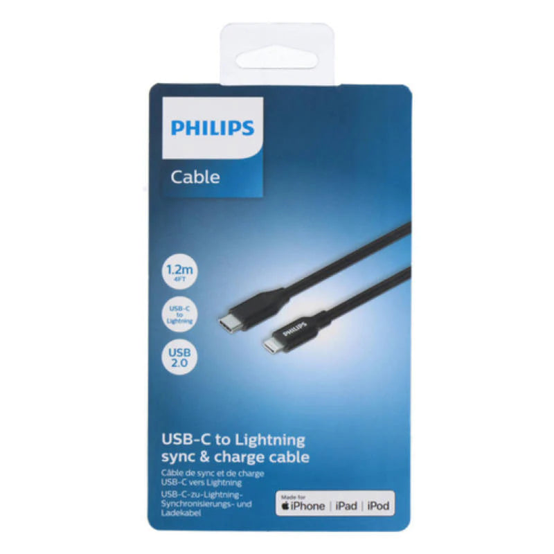 Philips-Cablu-Usb-C-To-Lightning-1-2M