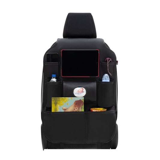 Protector Scaun Auto Cu Organizator Otom Negru